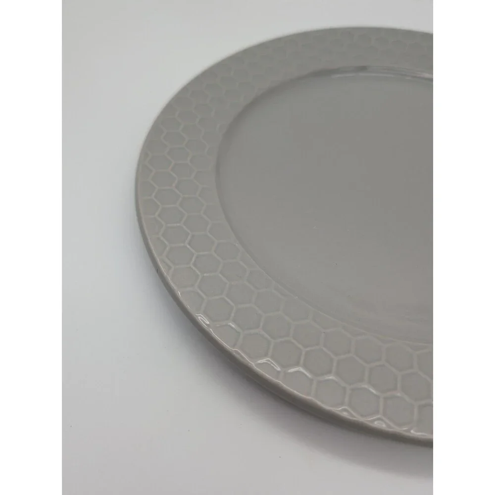 BIA Cordon Bleu Gray Honeycomb Plate Dinner
